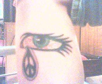 crying for peace tattoo