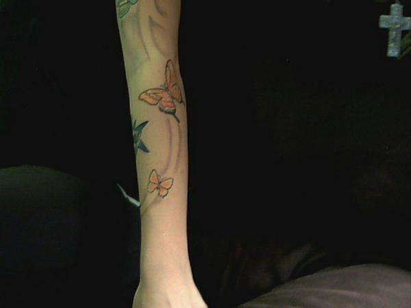 two orange ones tattoo