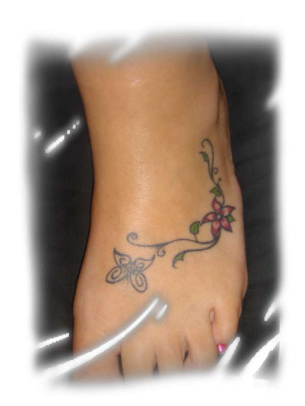 Foot Tattoo, my first tat! tattoo