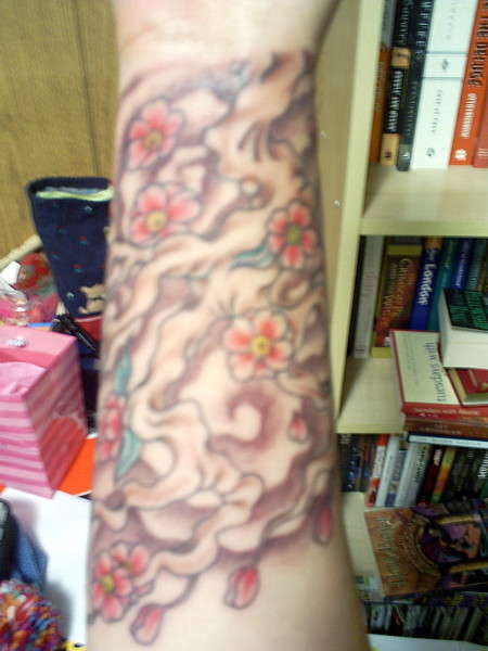 Japanese Cherry Blossoms tattoo
