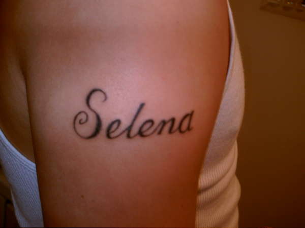 Selena tattoo