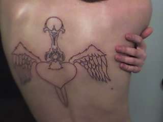 Fallen Angel, Broken Wings tattoo