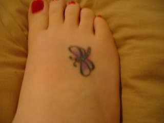 Dragon fly tattoo