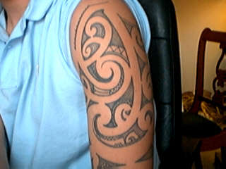 left arm tattoo