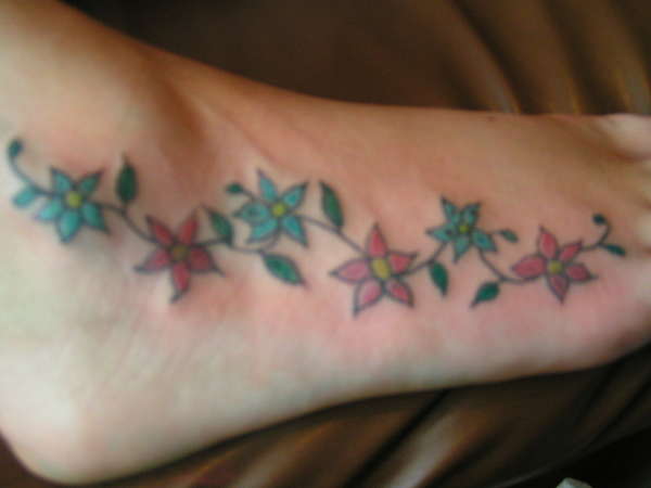 FOOT tattoo