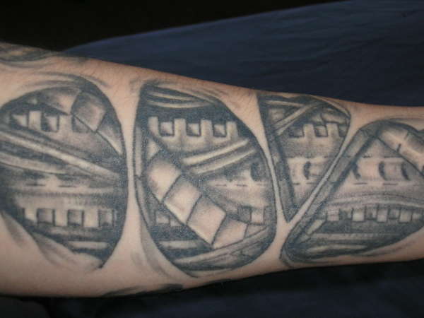 bio-mechanical tattoo