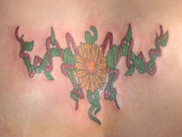flowers tattoo