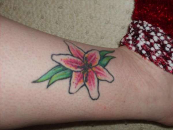 stargazer lily tattoo