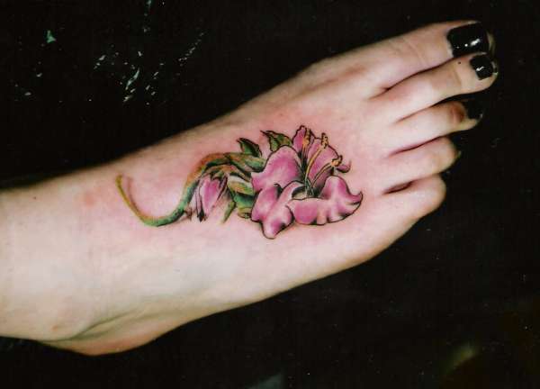 Lily tattoo