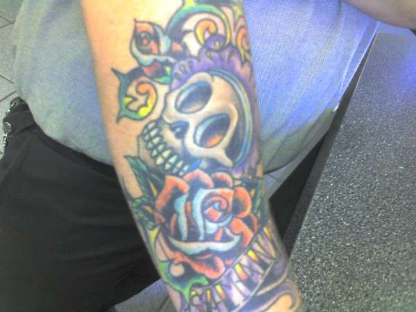 Right arm tattoo