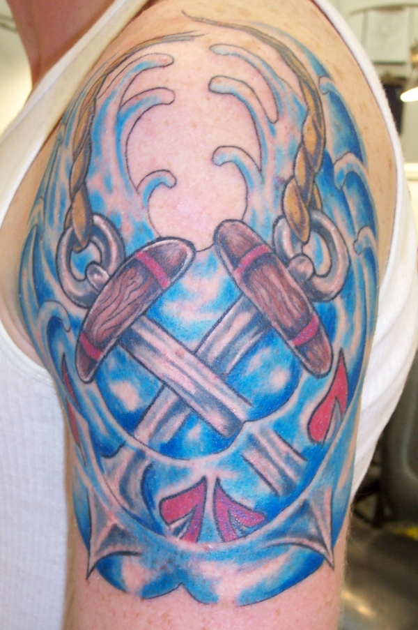 CUSTOM ANCHORS tattoo