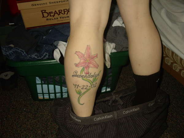Flower tattoo