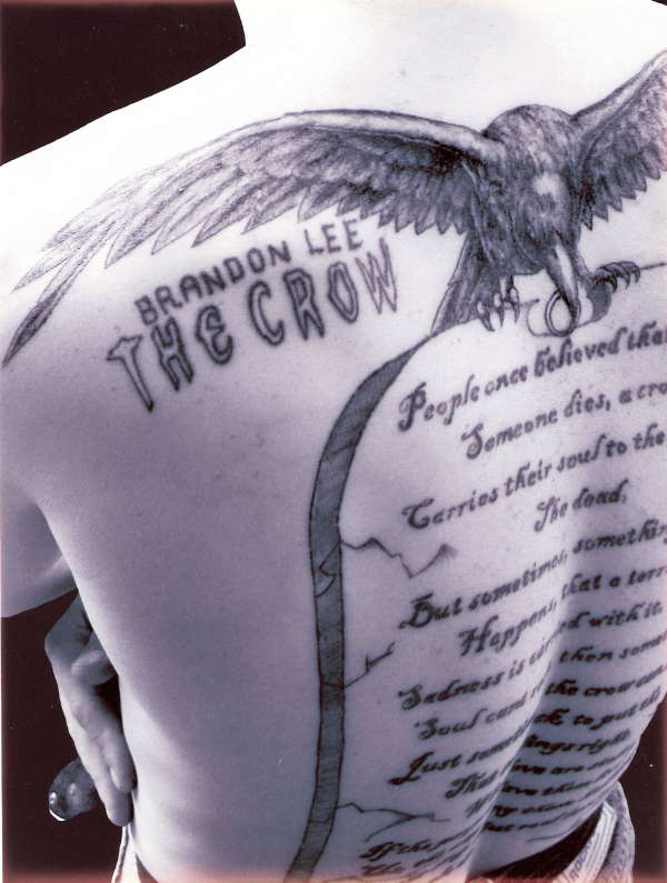 THE CROW tattoo