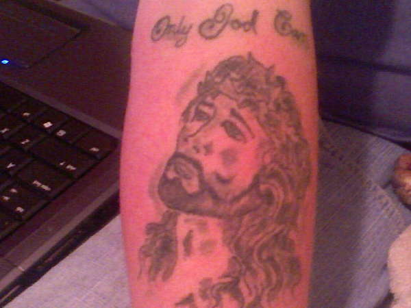 jesus tattoo