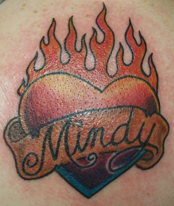 Heart with a name... tattoo