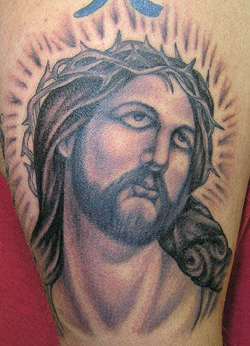 Jesus tattoo