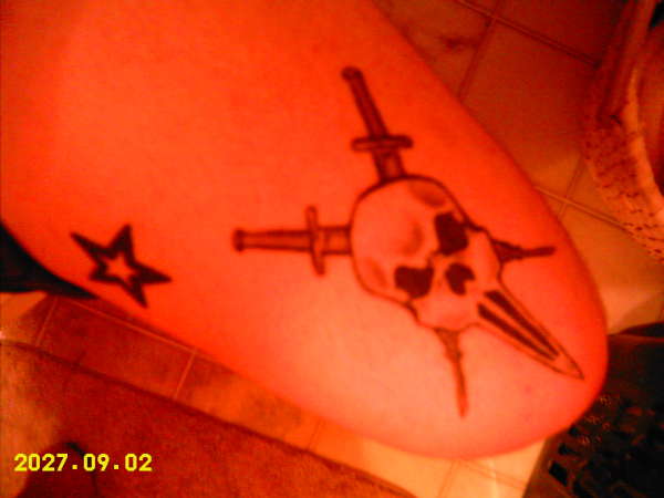 Jolly Roger tattoo