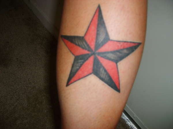 Nautical Star on CaLF tattoo