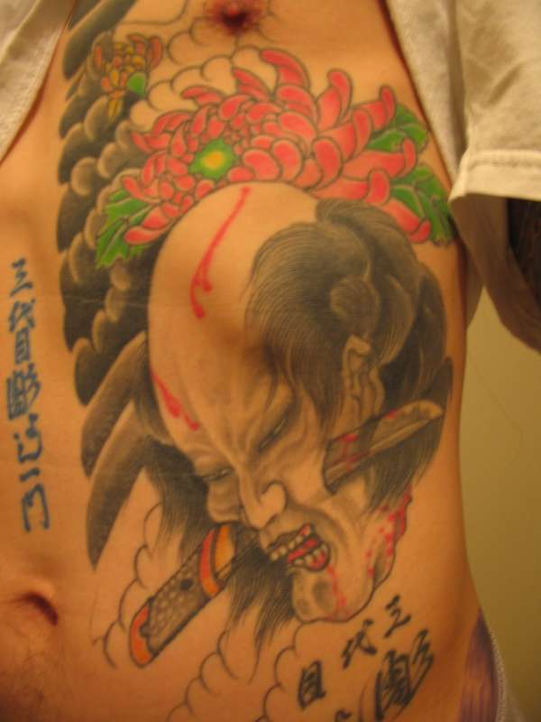 Severed Head by Horiyoshi III 1998 tattoo
