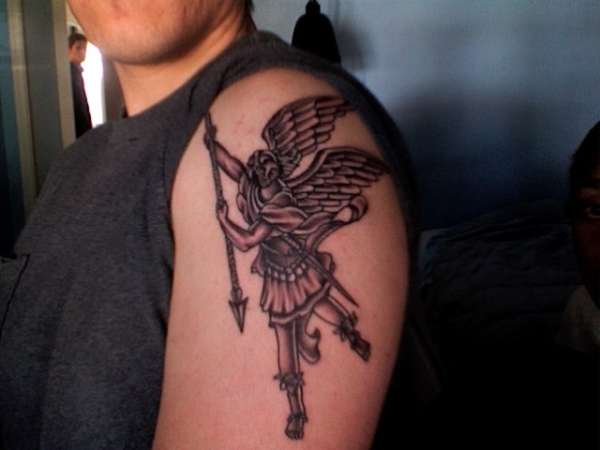 st michael tattoo