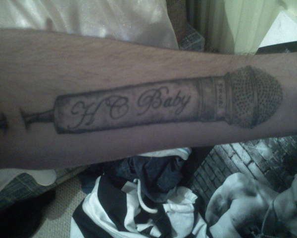 this is my mic... tattoo