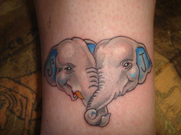 Elephants tattoo