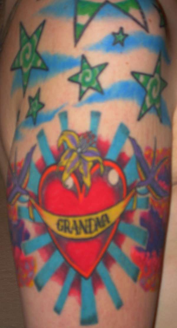 Dedicated to my G-ma tattoo