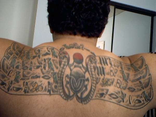 Egyptian Incantation tattoo