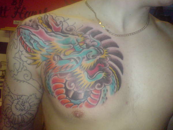 dannys dragon by scott hansler tattoo