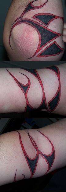 the flames tattoo