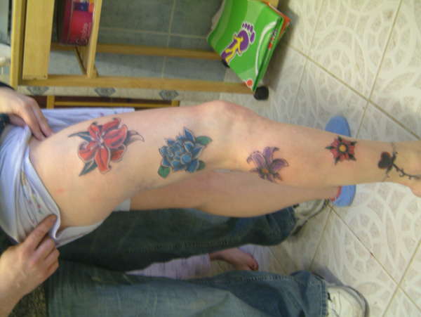fore flowers tattoo