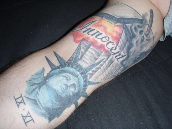 9/11 Tribute tattoo