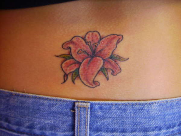 Tiger lily tattoo