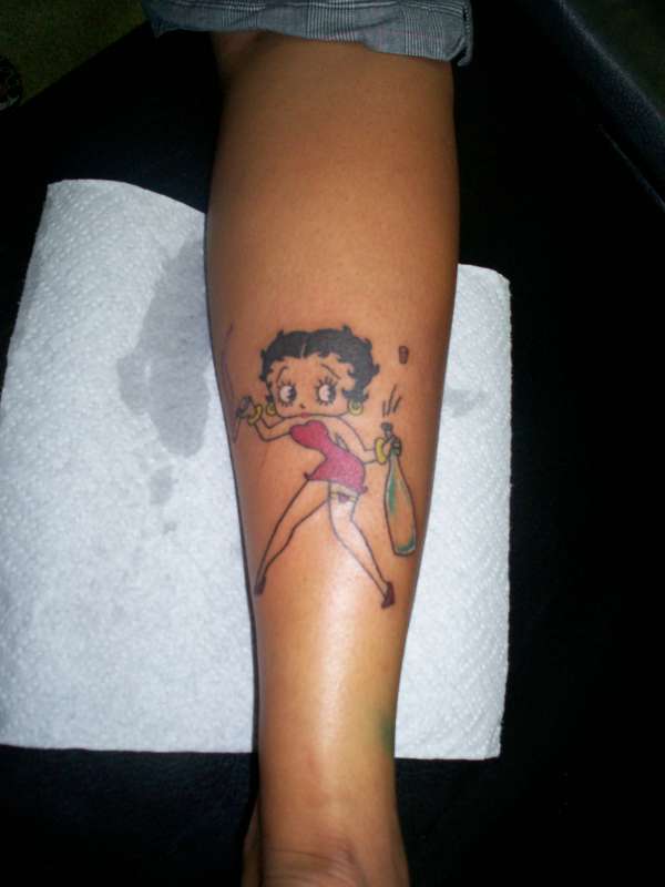 betty boop tattoo