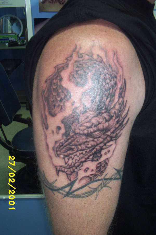 dragon tattoo