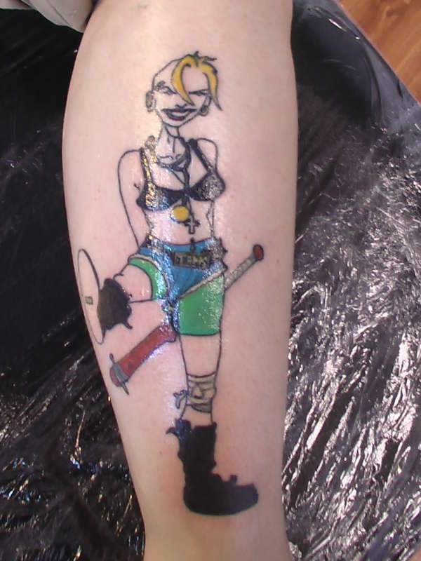 tank girl tattoo