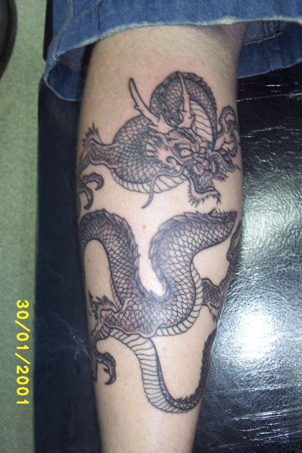 dragon tattoo