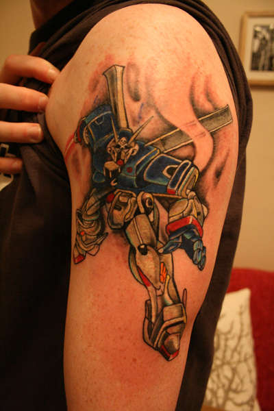 Gundam tattoo