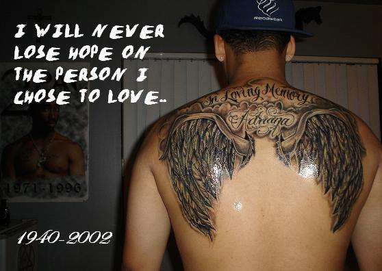 YOU WILL BE MISS tattoo