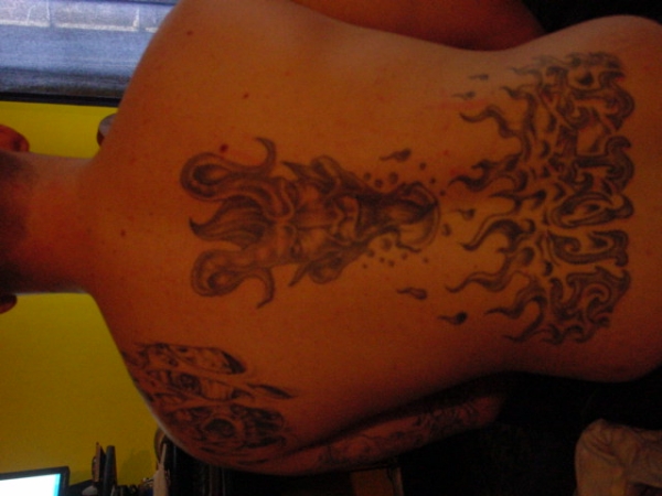 Back tattoo