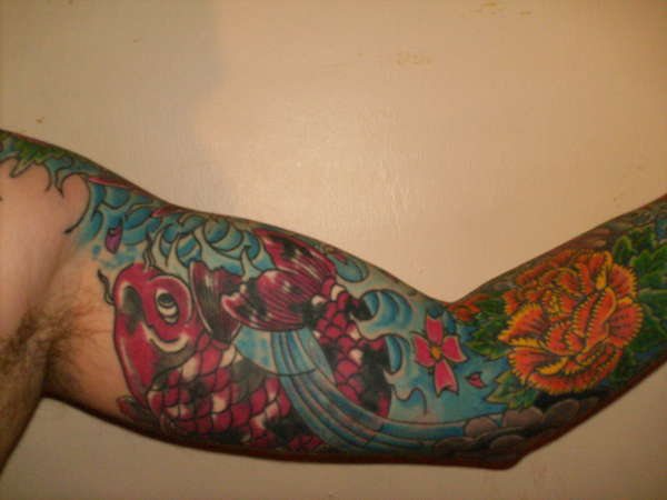 more of my sleeve tattoo