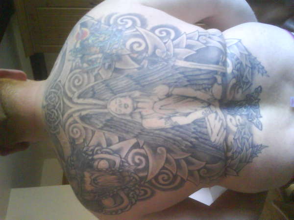my back tattoo