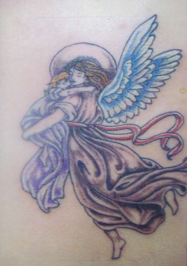 DJs Angel tattoo