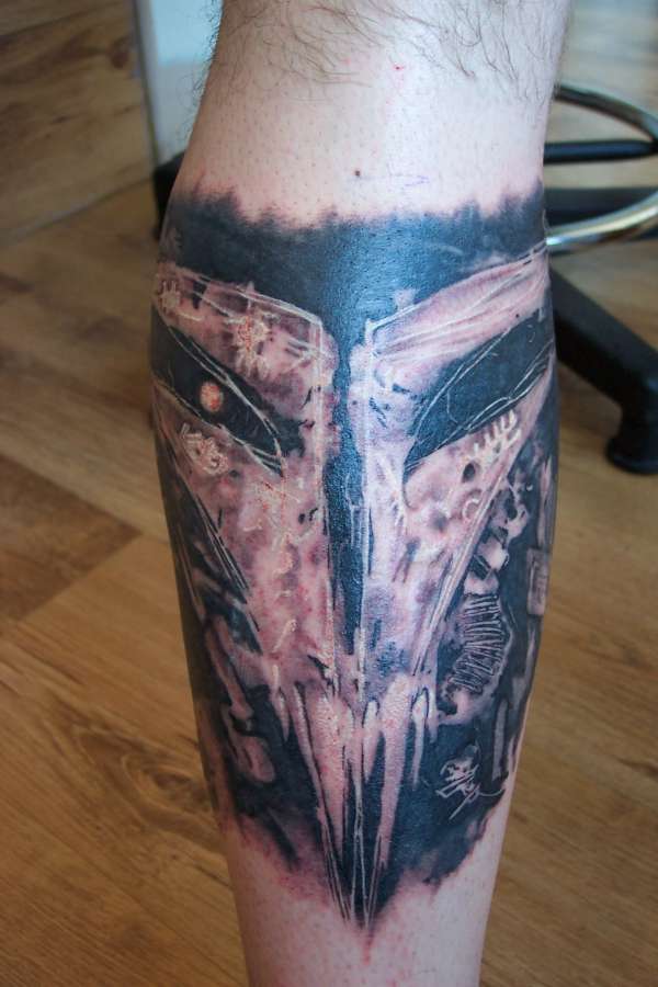 Fear Factory  album cover  I did this week tattoo