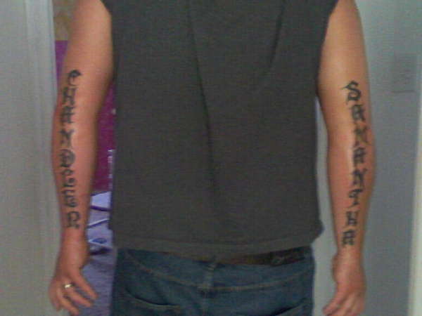 MY KIDS tattoo