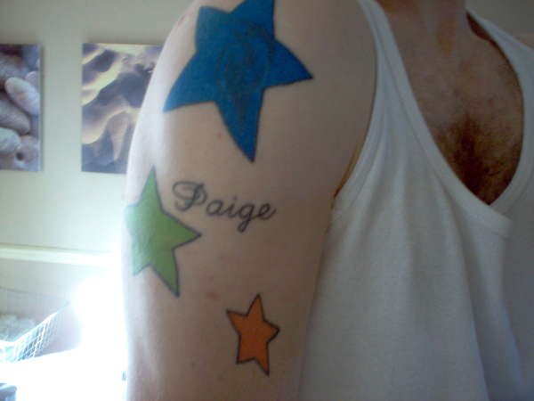 stars tattoo