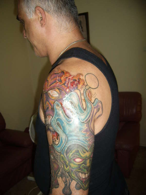 the arm tattoo