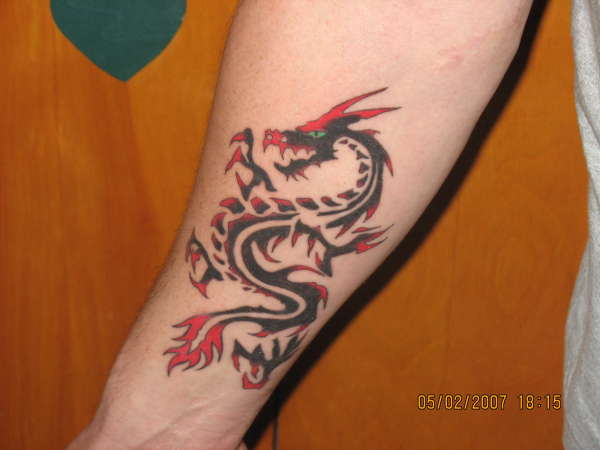 DRAGON tattoo