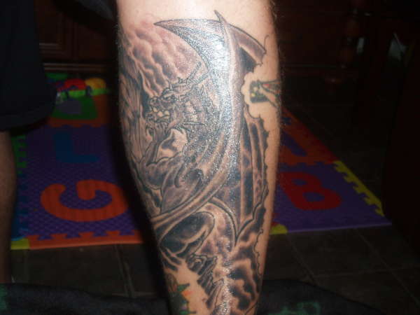 st. michael v. dragon tattoo