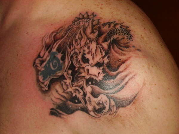 Dragon tattoo